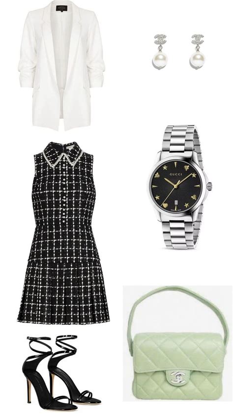 Pin By A Finny On Black White Looks Stylish Work Outfits Lookbook