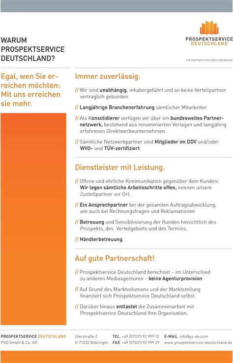 Prospektservice Deutschland Pdf Kostenfreier Download