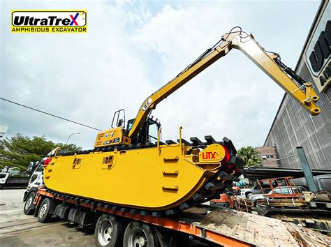 Ultratrex Amphibious Excavator Is In Action Photo Gallery Ultratrex