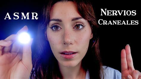 ASMR EXAMEN de NERVIOS CRANEALES para DORMIR Roleplay Médico en