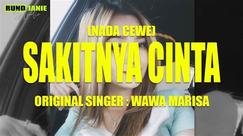 Sakitnya Cinta Nada Cewe Karaoke YouTube