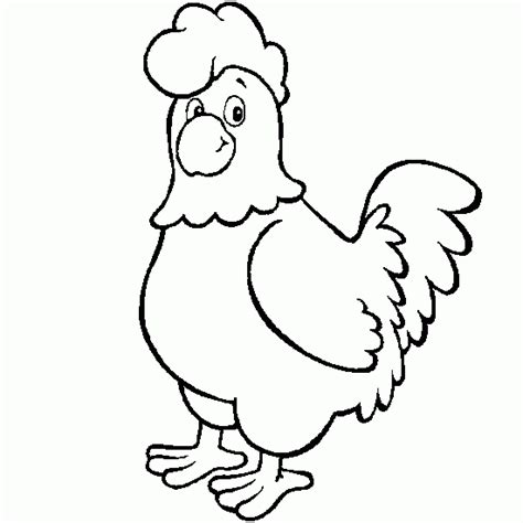 Coloriages Poule Animaux Dessins Colorier Coloriages Imprimer