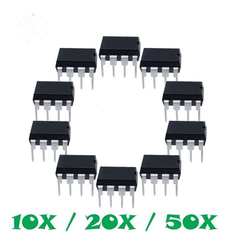 Ne555p Ne555 Dip 8 Ti High Precision Oscillator Timer Ic 555 102050 Pcs