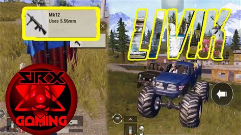 Livikmap Pubg Update New Guns 🔥monster Truck Mk12 First