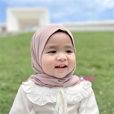 Jual HONEYBLOSSOM hijab bayi / hijab bayi perempuan 6 12 bulan zahra | Shopee Indonesia