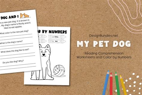 My Pet Dog Reading Comprehension Educational Activity