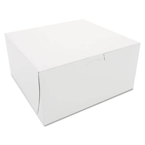 Southern Champion Tray White One Piece Non Window Bakery Boxes 14