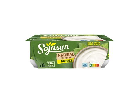 Sojagurte Sojasun Natural 6x100g Auchan