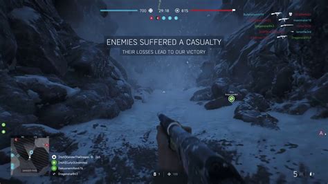 Battlefield V Fjell 652 5 Rapid Shotgun Kills Youtube