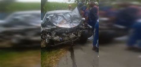 Aparatoso Accidente Se Registró En La Vía Panamericana Llegando Al Puente