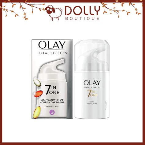 Kem Dưỡng Ẩm Đêm Olay Total Effects 7 In One Night Firming Moisturiser