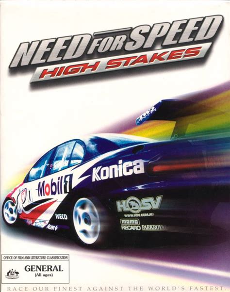 Need for Speed: High Stakes (1999) box cover art - MobyGames