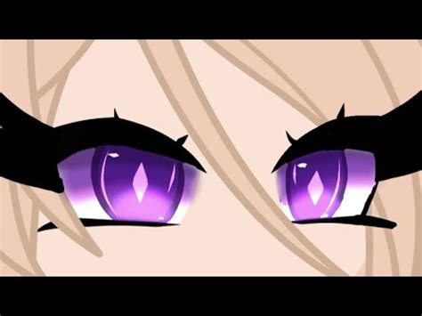 How I Edit Eyes In Gacha Life Using Ibis Paint X Youtube