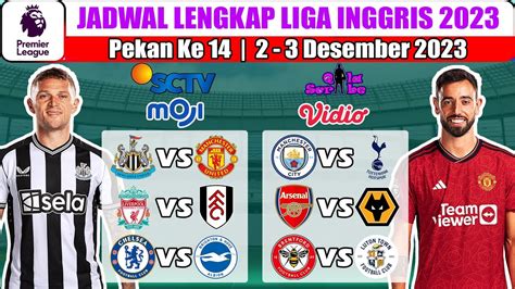 Jadwal Lengkap Liga Inggris Newcastle Vs Manchester United