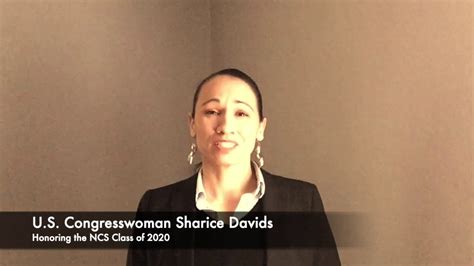 Congresswoman Sharice Davids - NCS - YouTube