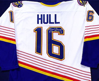 Brett Hull Autographed Jersey