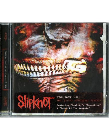 Buy Slipknot Vol The Subliminal Verses Cd Cd Only