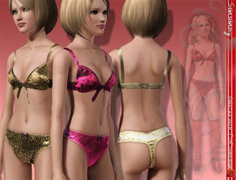 The Sims Resource Sexy Lingerie Set