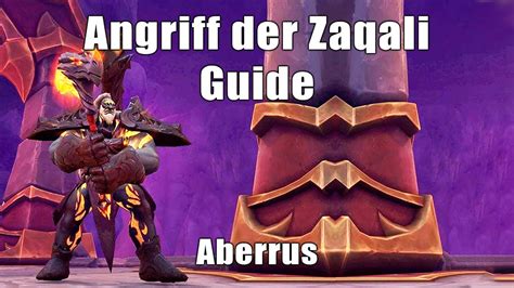 Angriff Der Zaqali Tank Guide Auf Deutsch Aberrus YouTube