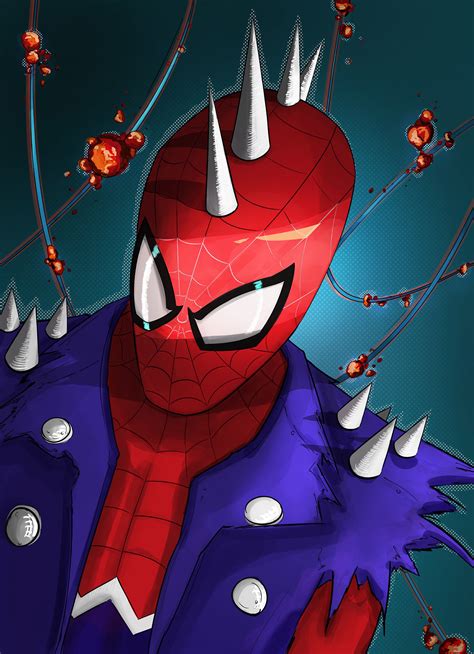 Spider punk fanart :: Behance