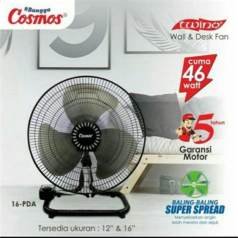 Jual Cosmos Kipas Angin Dinding Tembok Besi Meja In Stainless