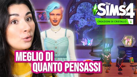 Cas Build Gameplay Creazioni Di Cristallo Nuovo Stuff Pack The Sims 4 Recensione