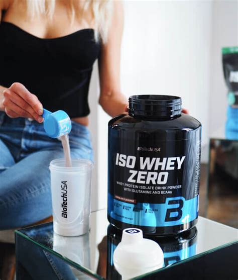 Polvo de proteína Iso Whey Zero BioTechUSA