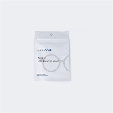 Anti Fog Lens Cleaning Wipes Zeelool Glasses