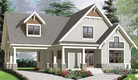 House Plan 4 Bedrooms 2 Bathrooms Garage 3507 V1 Drummond House Plans