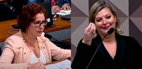 Joice Hasselmann Xinga Carla Zambelli E Deputada Rebate Jos Linhares Jr