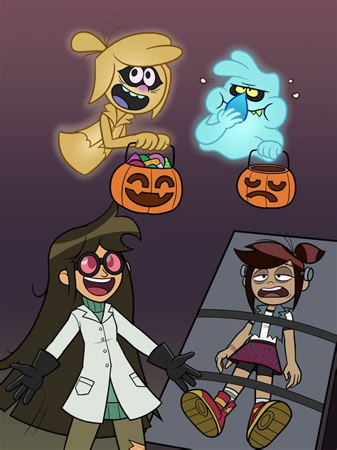 Halloween Special The Ghost And Molly Mcgee By Mew Me On Deviantart