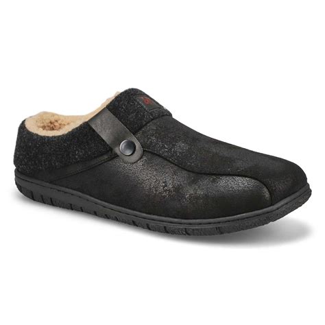 Softmoc Mens Cameron 3 Open Back Slipper B
