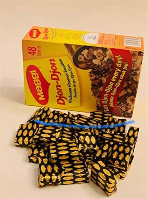 Maggi Djon Djon Bouillon Cubes Mushoom Flavored 46 Pieces Etsy