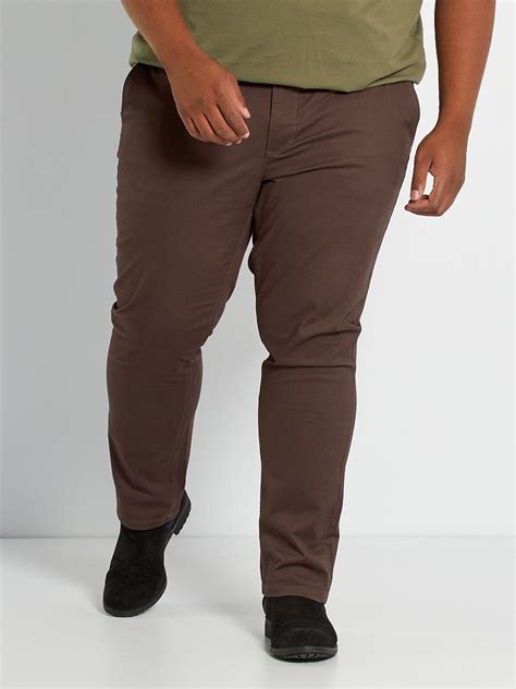 Pantal N Chino Slim L Marr N Oscuro Kiabi