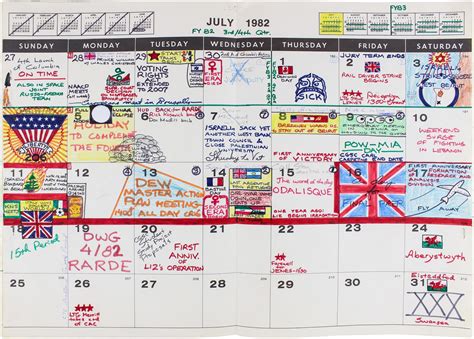 A Disgruntled Federal Employee’s 1980s Desk Calendar | IT