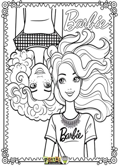 Dibujos De Barbie Para Colorear E Imprimir Gratis Pdf