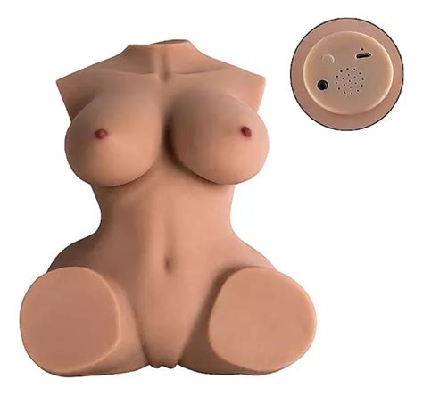Masturbador Meio Corpo Vibrador Vagina E Nus Parcelamento Sem Juros