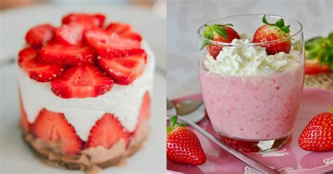 Top Imagen Receta De Fresas Con Crema Chantilly Abzlocal Mx