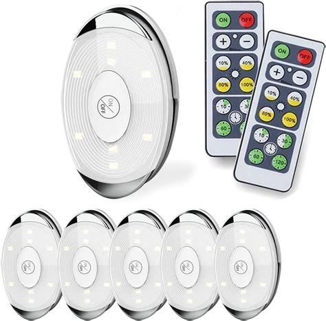 LED Puck Light Led Lights Battery Operated With Remote Control