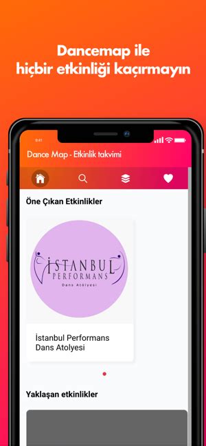 ‎dance Map Etkinlik Takvimi On The App Store