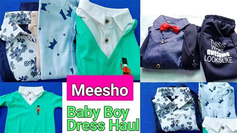 Meesho Baby Boy Dress Haul Under Rs Youtube