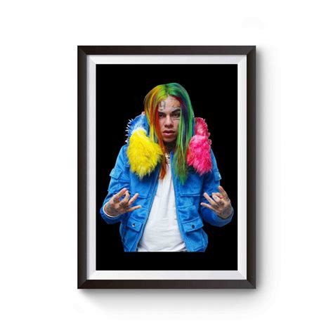 6ix9ine Rapper Hip Hop Style 2 Poster