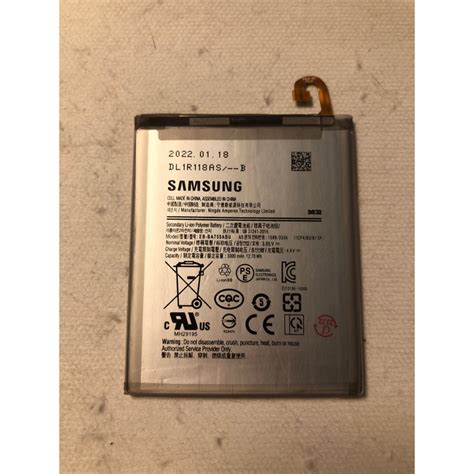 Original Battery Samsung A10 A750 Model Eb Ba750abu Shopee Malaysia