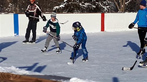 Homer Barrett Park Outdoor Rink Elmvale Youtube