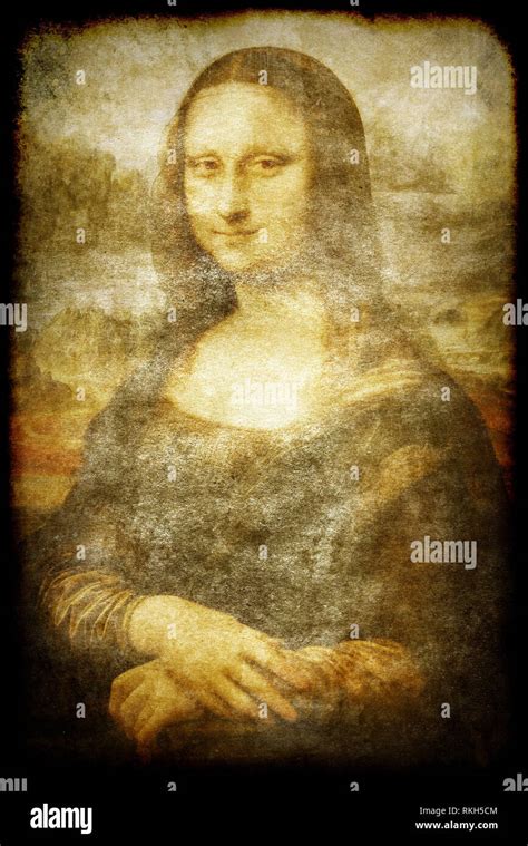 La Mona Lisa Di Leonardo Da Vinci Immagini E Fotografie Stock Ad Alta