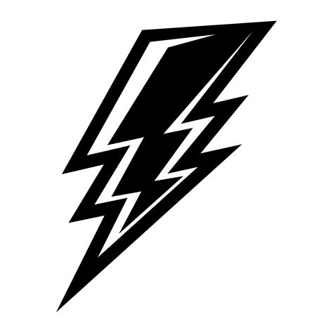 Electric Lightning Bolt 550992 Vector Art At Vecteezy