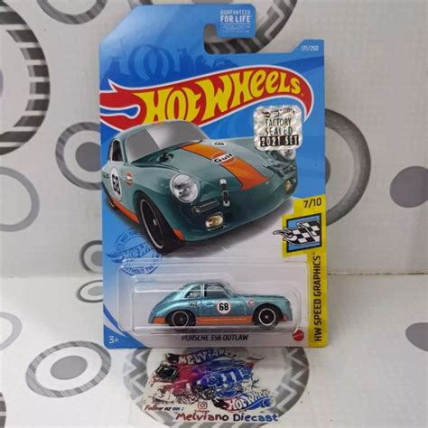 Jual Hot Wheels Porsche 356 Outlaw Gulf Super Treasure Hunt Factory