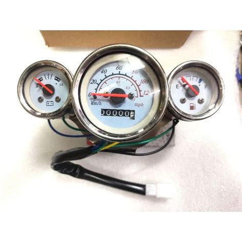 Spot Segundo Cod Motorcycle Speedometer Gauge In Universal Lazada Ph