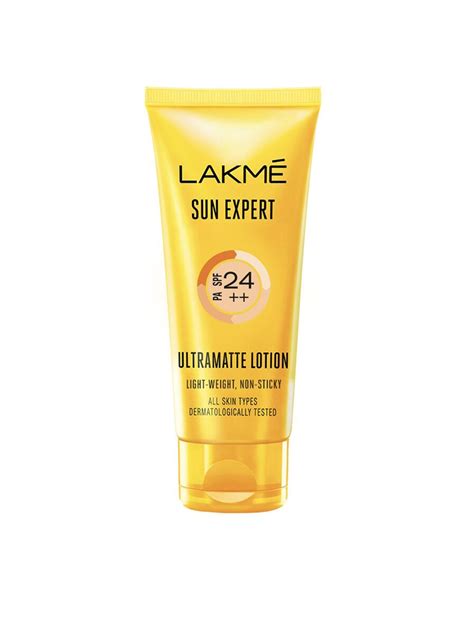 Buy Lakme Women Sun Expert UV Sunscreen Lotion 50 Ml - Face Sunscreen for Women 154046 | Myntra