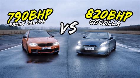 Bhp Lm Nissan Gtr Vs Bhp F Bmw M Og Battles Youtube